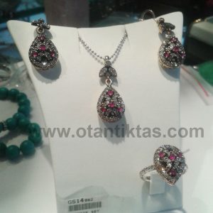 YAKUT SET AŞK DAMLASI