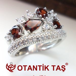 LAL TAŞI BAYAN YÜZÜK