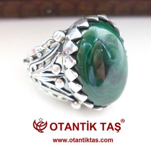 Malahit Taşı Yüzük