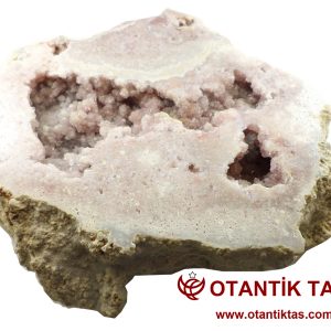 Pembe Kalsedon Taşı