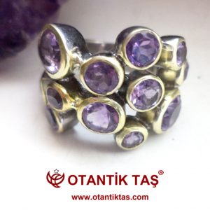 Ametist Taşı Yüzük