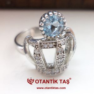 Topaz Taşı Yüzük