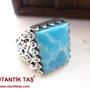 LARİMAR TAŞI YÜZÜK
