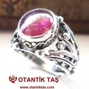 Yakut Taşı Erkek Yüzük