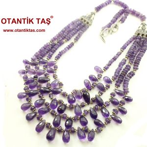 Ametist Taşı Gerdanlık
