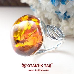 AMBER TAŞI YÜZÜK
