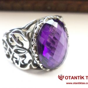 AMETİST TAŞI YÜZÜK