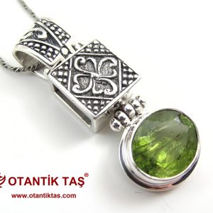 PERİDOT TAŞI KOLYE