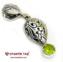 Peridot Taşı Kolye